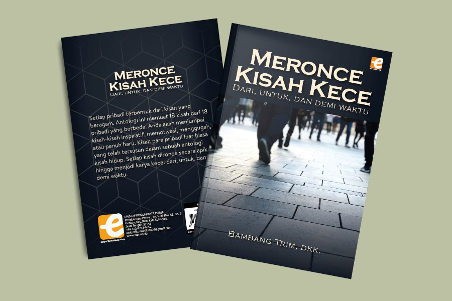 Cover Meronce Kisah Kece; Dari, Untuk, dan Demi Waktu